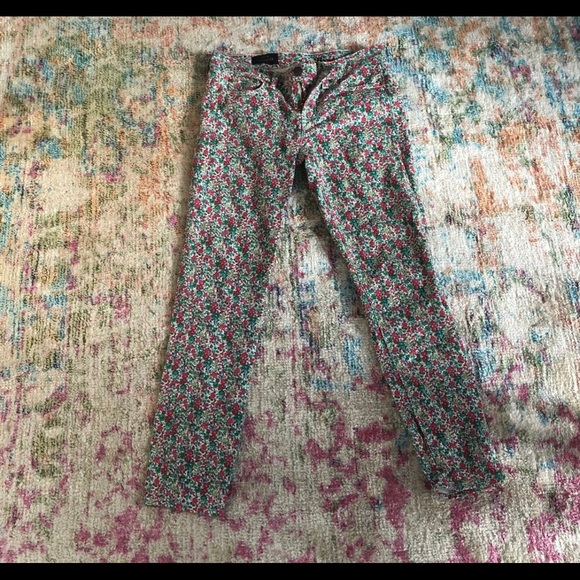 JCrew Liberty of London Print Jeans - Picture 1 of 3